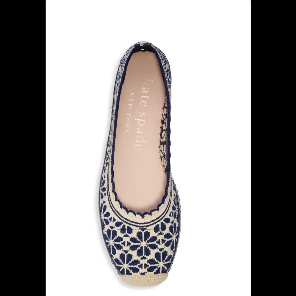 LAST CHANCE KATE SPADE NEW YORK Knottingham Floral Knit Espadrilles - Picture 7 of 9